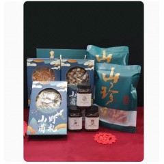 年货节日礼盒大礼包姬松茸菌类山珍菌菇云南土特产牛肝菌干货蘑菇